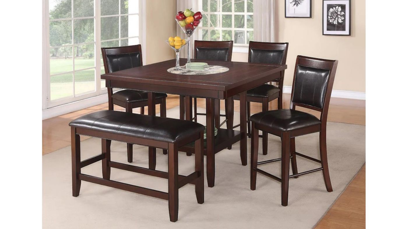 Picture of Fulton 6-Piece Dining Set - Brown