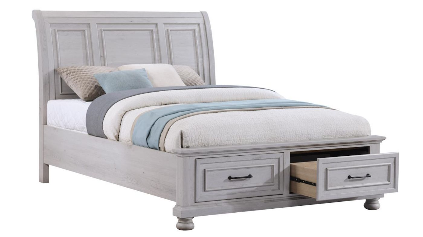 Picture of Bella Queen Storage Bed - Gray