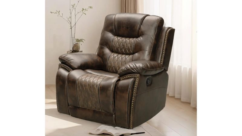 Picture of Kasey Glider Recliner - Brown