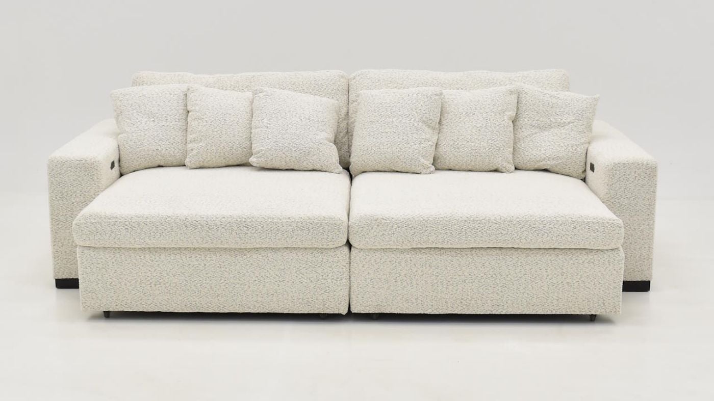 Picture of Katy Power Slider Sofa - White