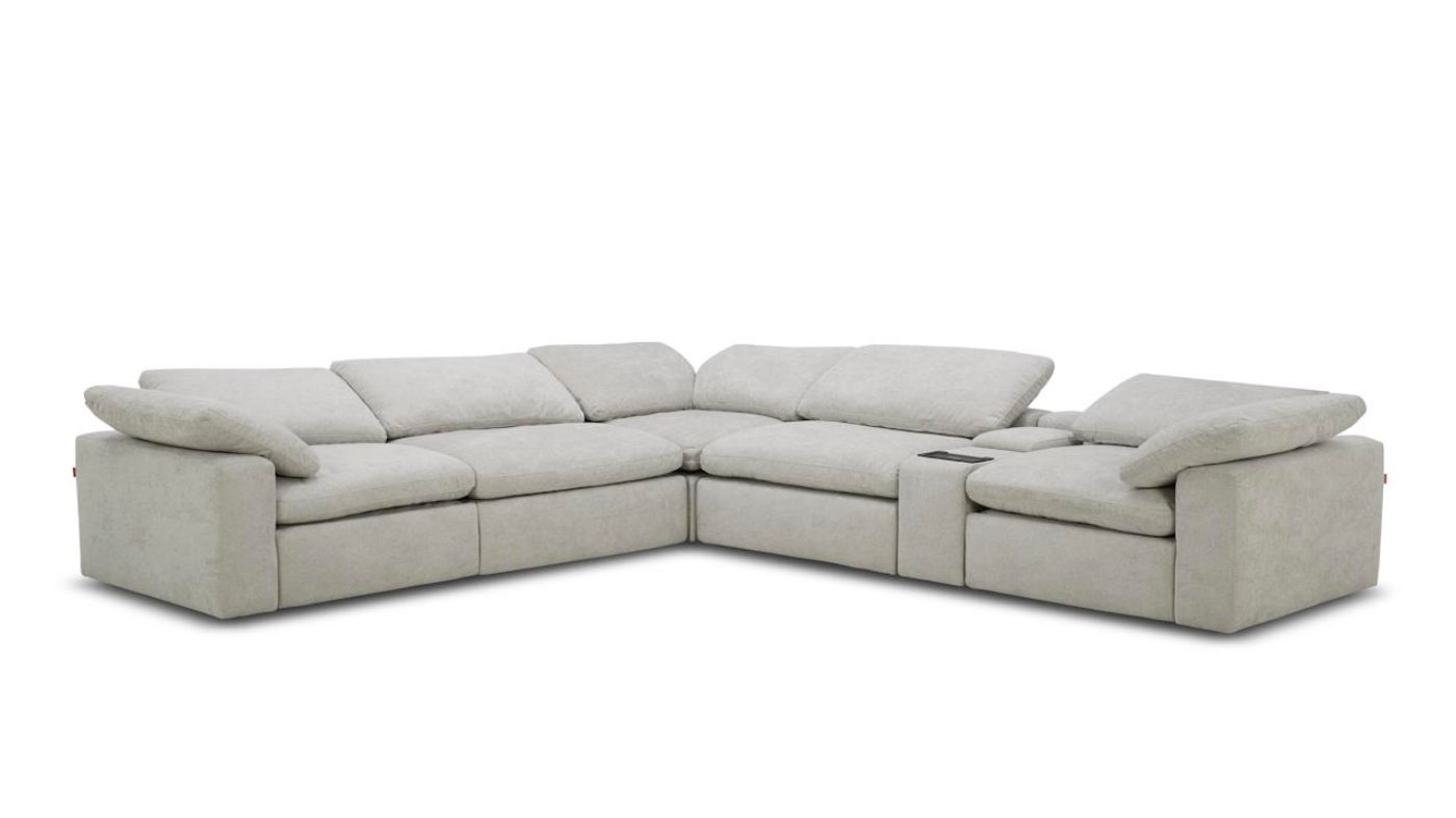 Picture of Charm Power Sectional Set - Dove