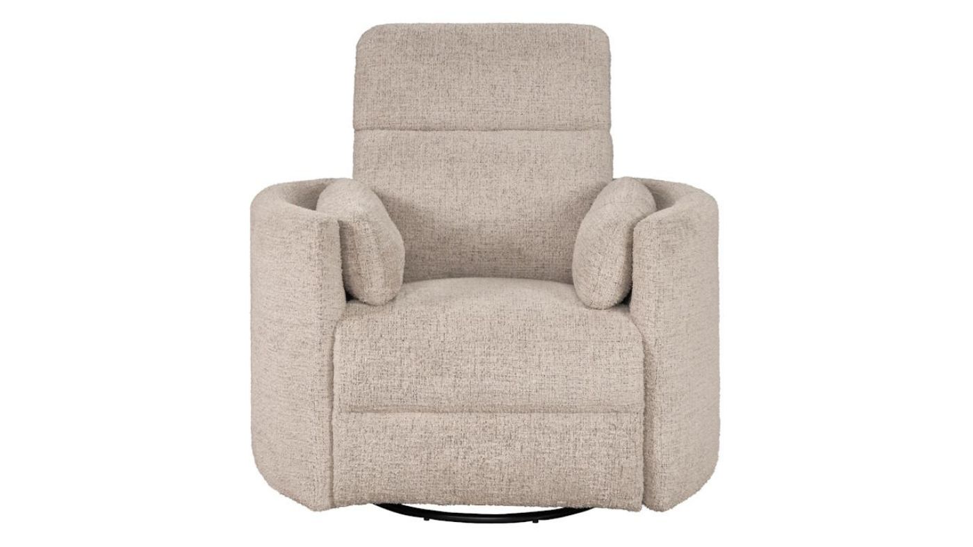 Picture of Radius Swivel Glider Recliner - Burlap