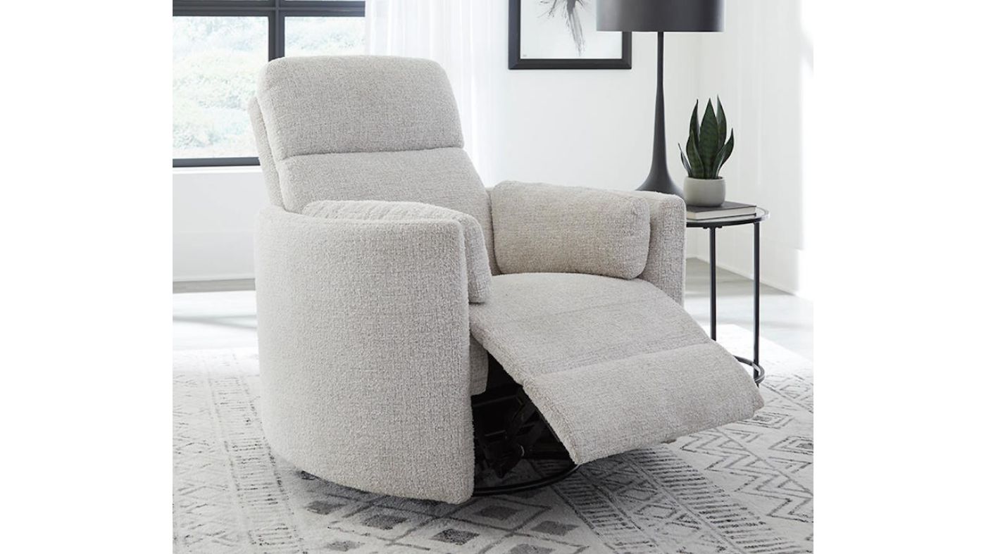 Picture of Radius Swivel Glider Recliner - Linen