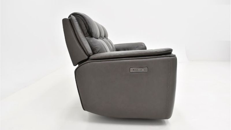 Picture of Graphitic Power Sofa - Charcoal