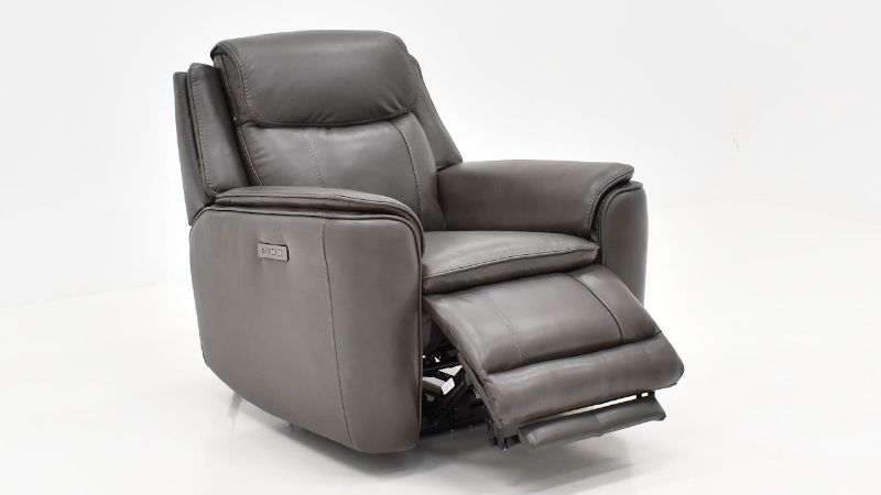 Picture of Graphitic Power Recliner - Charcoal