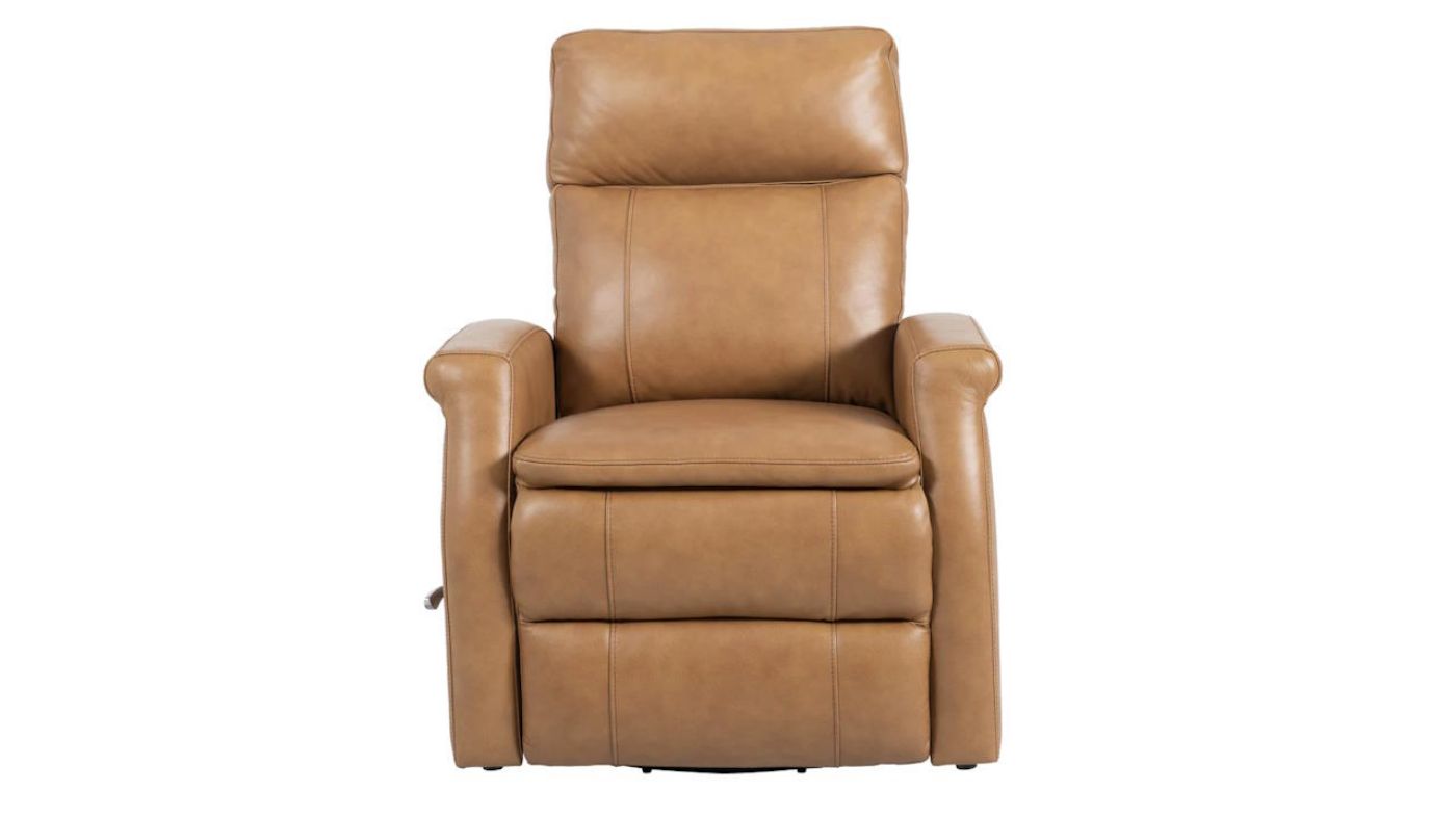 Picture of Bristol Leather Swivel Glider Recliner - Brown