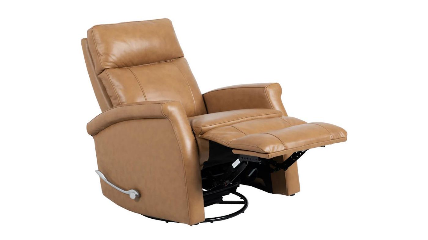 Picture of Bristol Leather Swivel Glider Recliner - Brown