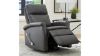 Picture of Bristol Leather Swivel Glider Recliner - Gray