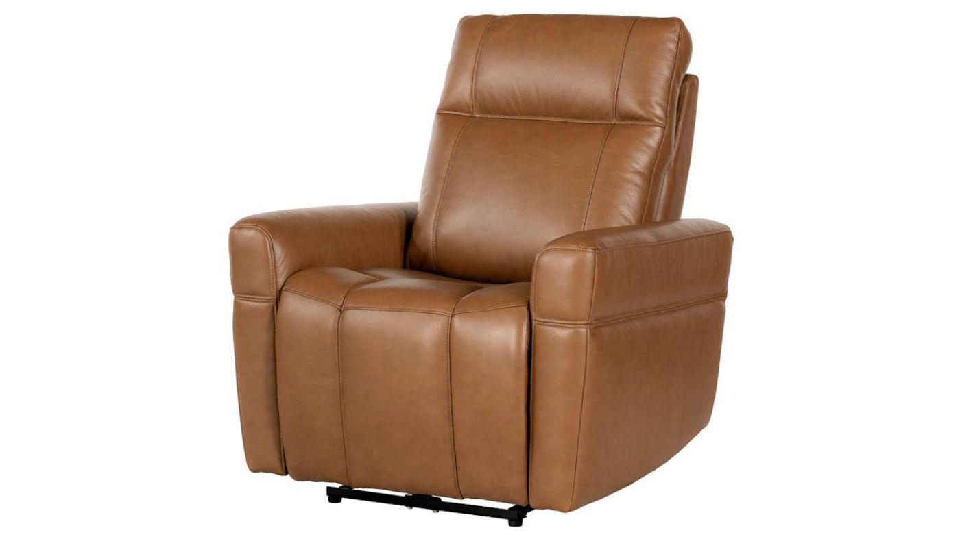 Picture of Bradford Power Leather Recliner - Brown