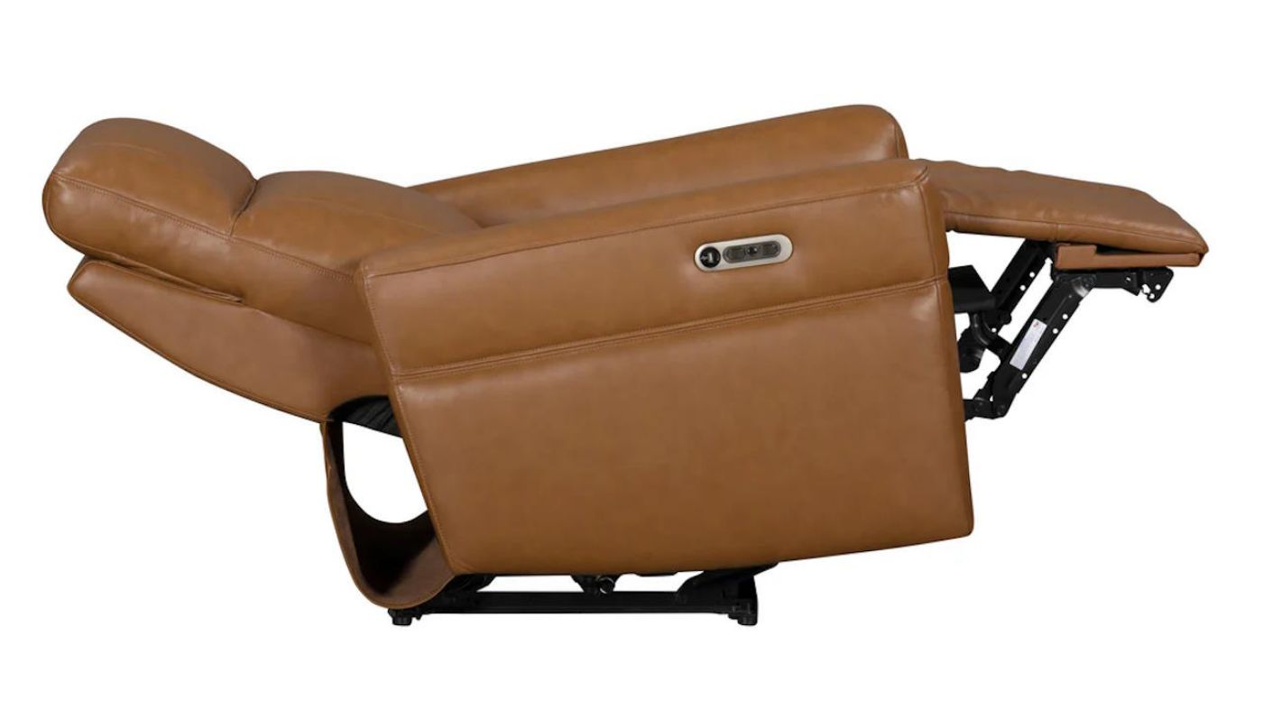 Picture of Bradford Power Leather Recliner - Brown