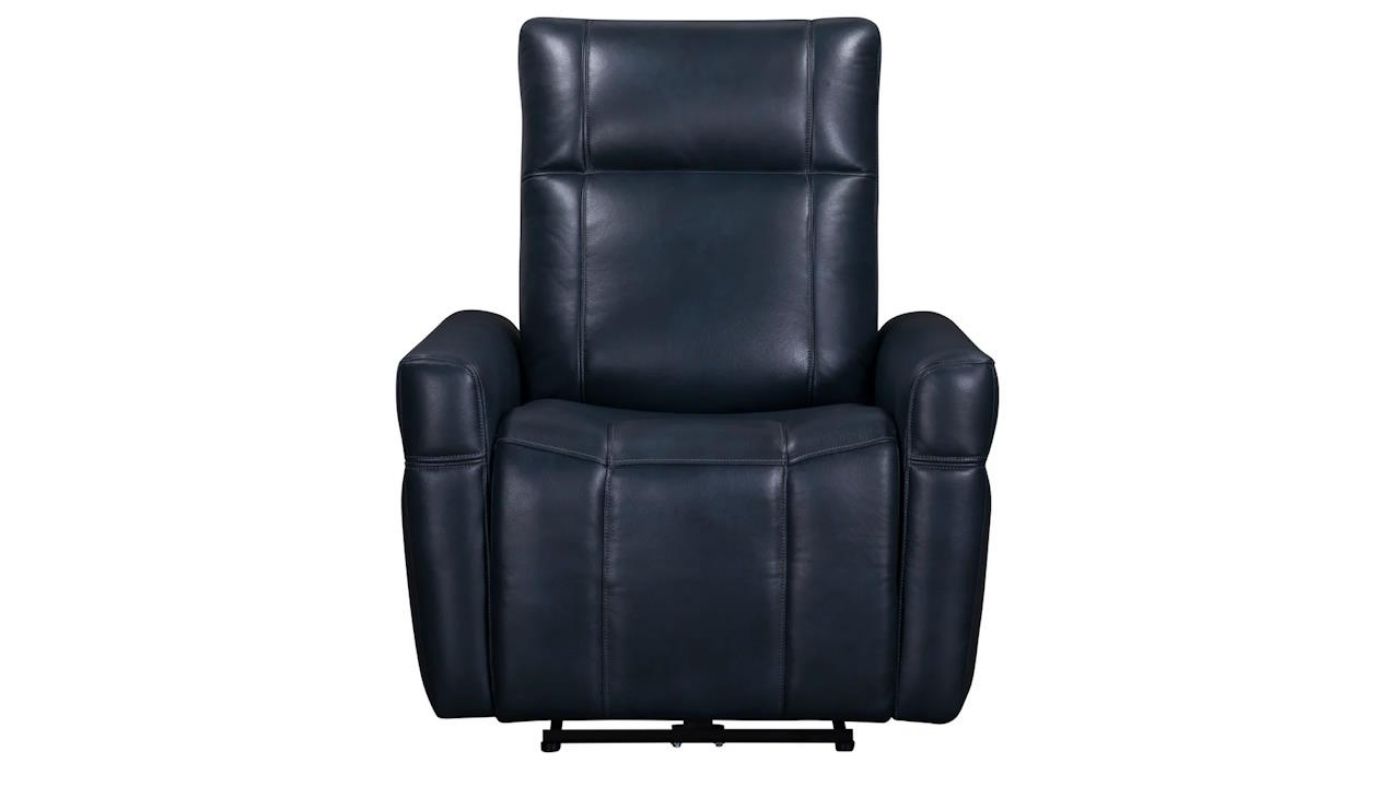 Picture of Bradford Power Leather Recliner - Navy