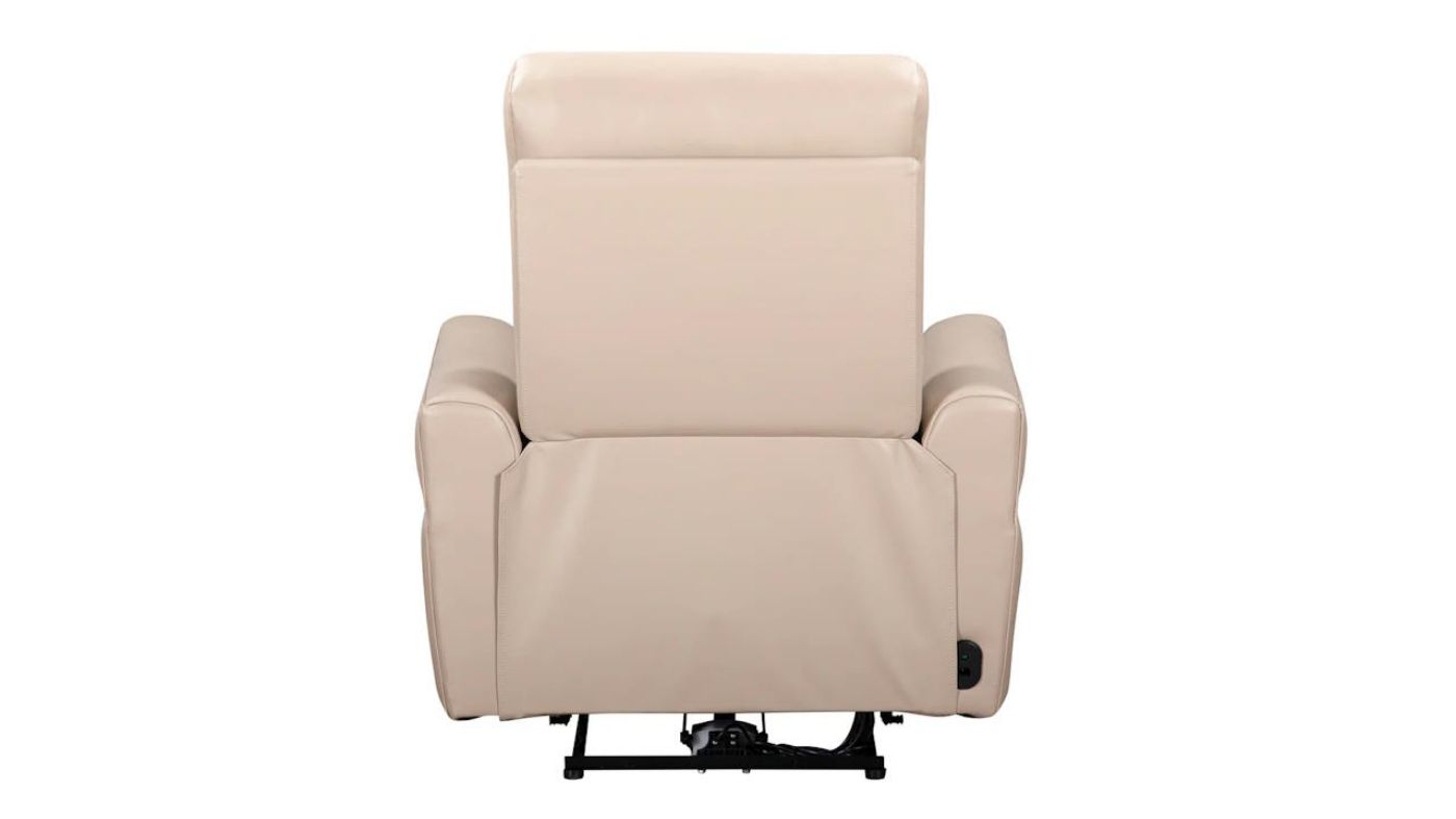 Picture of Bradford Power Leather Recliner - White