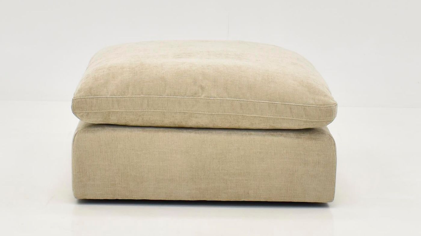 Picture of Cloud II Ottoman - Tan