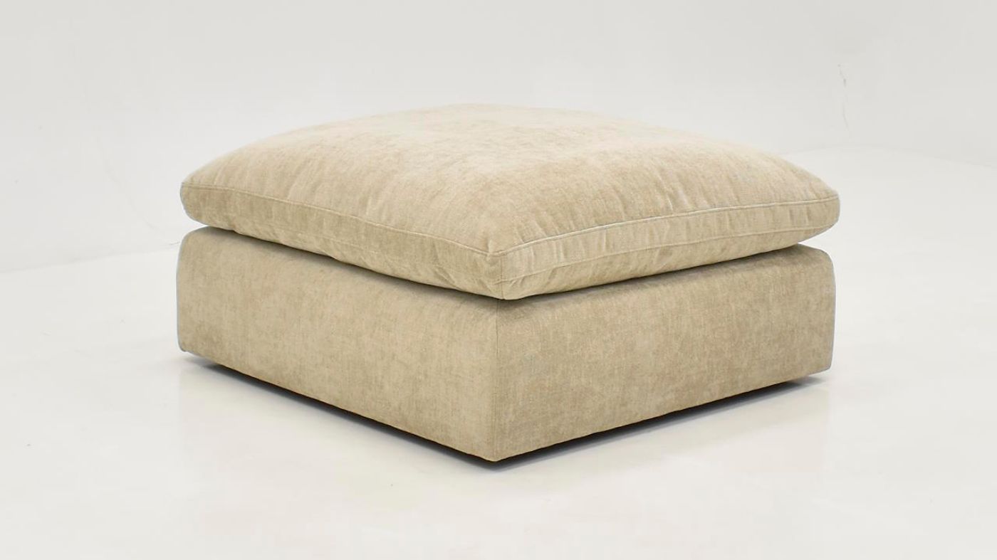 Picture of Cloud II Ottoman - Tan