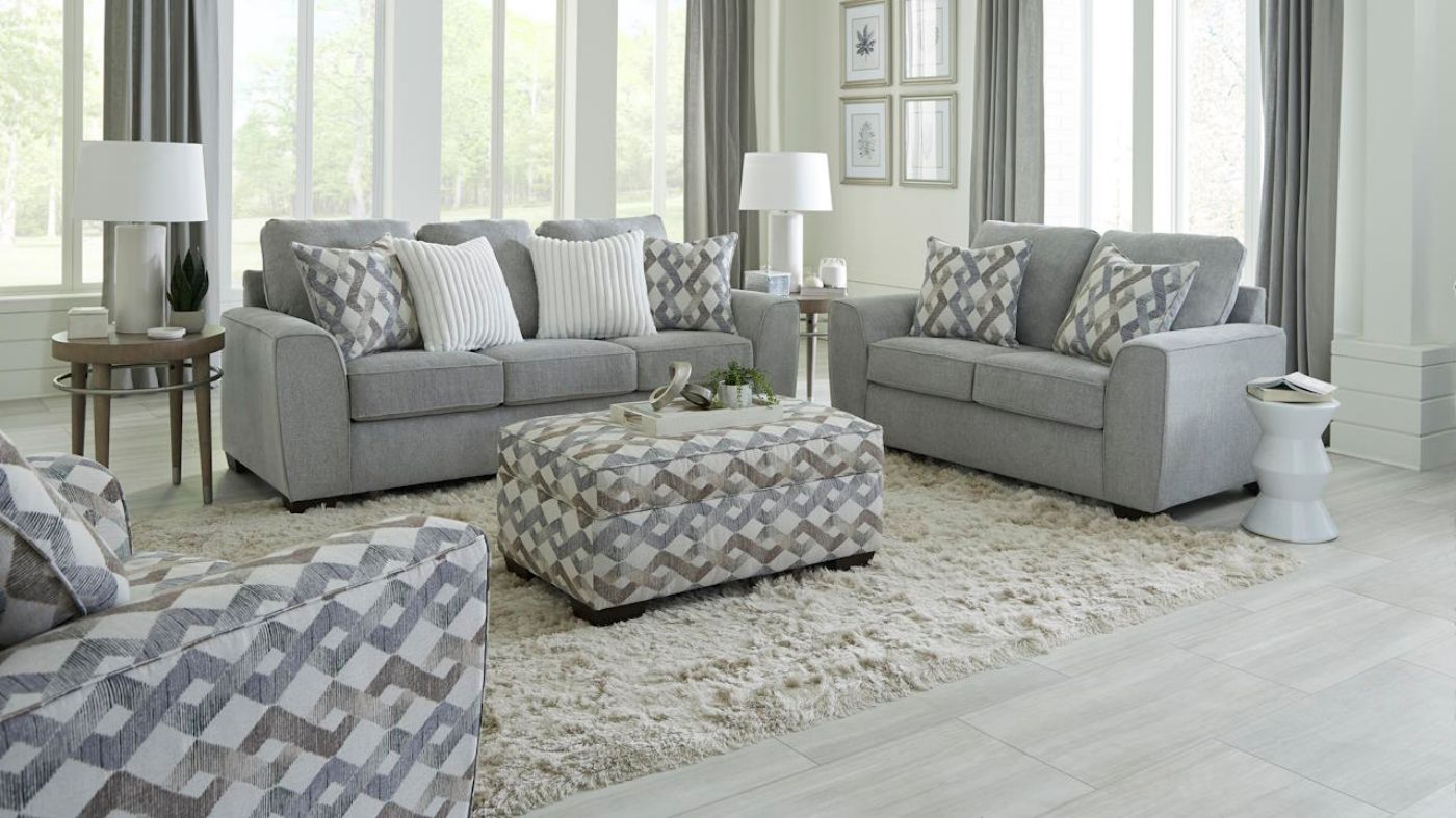 Picture of Roman Sofa Set - Gray