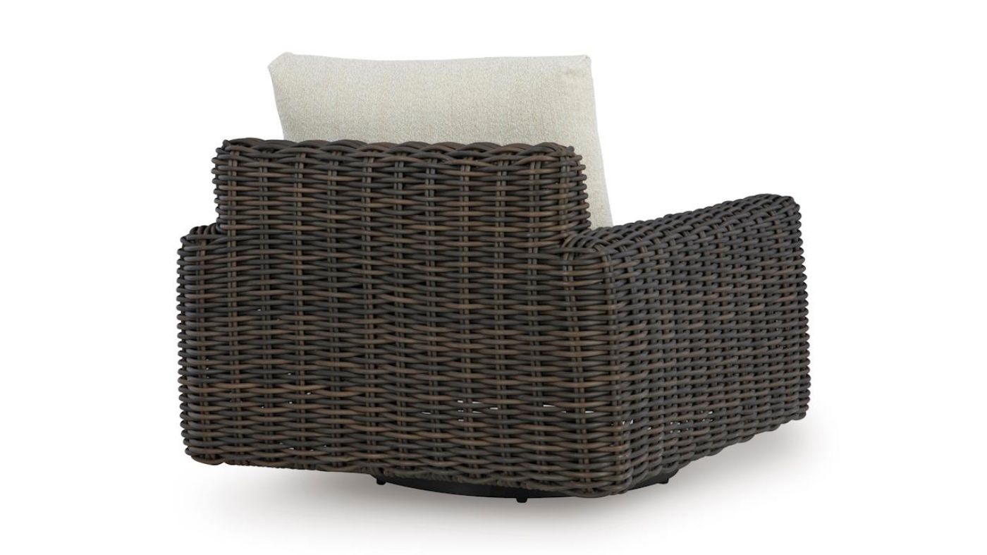 Picture of Kimora Swivel Glider Chair - Brown