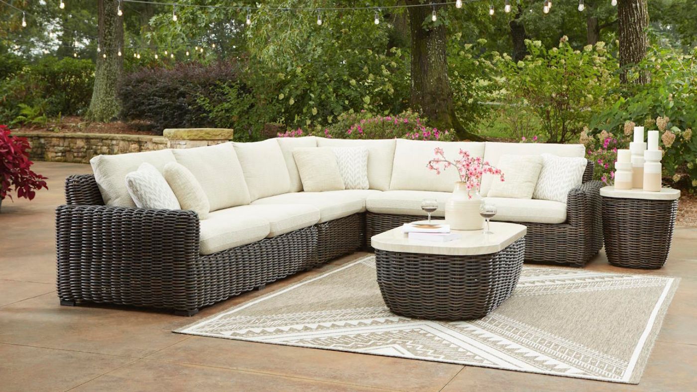 Picture of Kimora 3-Piece Sectional - Brown