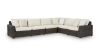 Picture of Kimora 3-Piece Sectional - Brown