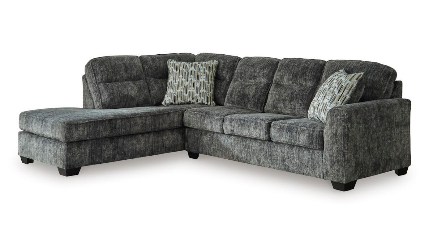 Picture of Lonoke Left Chaise Sectional Sofa - Gray