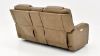 Picture of Alpha Power Loveseat with Audio - Brown