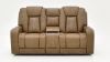 Picture of Alpha Power Sofa Set - Brown