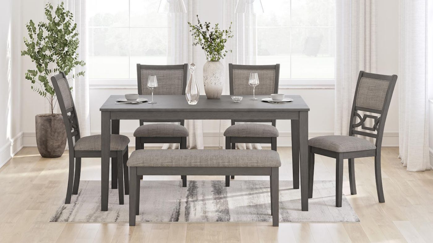 Picture of Ashlee 6-Piece Dining Set - Gray