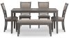 Picture of Wrenning 6-Piece Dining Set - Gray