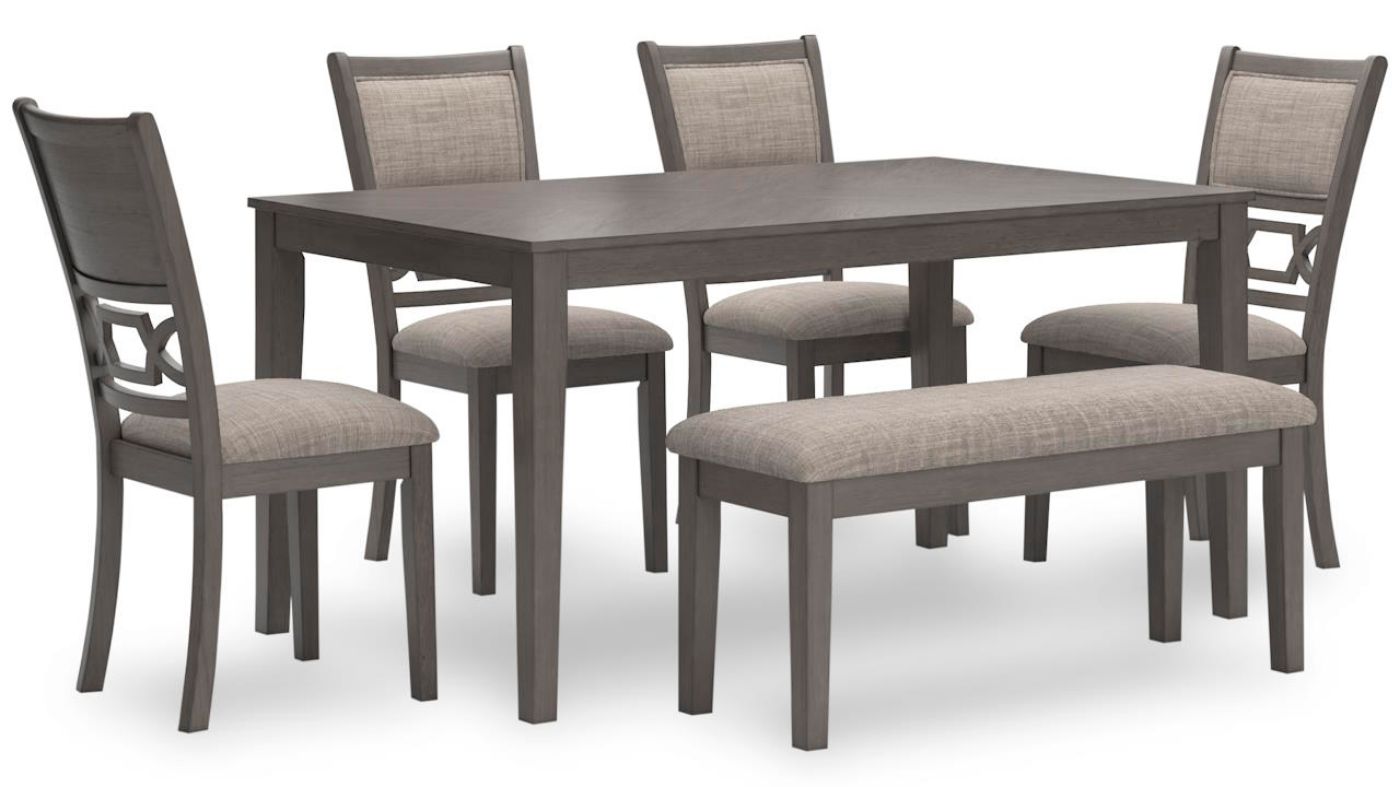 Picture of Wrenning 6-Piece Dining Set - Gray