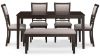 Picture of Langwest 6-Piece Dining Set - Brown