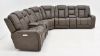 Picture of Alpha Power 7-Piece Sectional - Smoke
