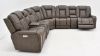Picture of Alpha Power 7-Piece Sectional - Smoke