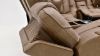 Picture of Alpha Power Sectional - Brown