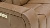Picture of Alpha Power Sectional - Brown