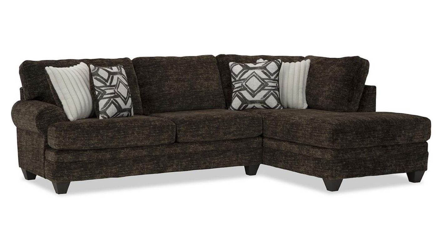 Picture of Galactic 2-Piece Sectional - Brown