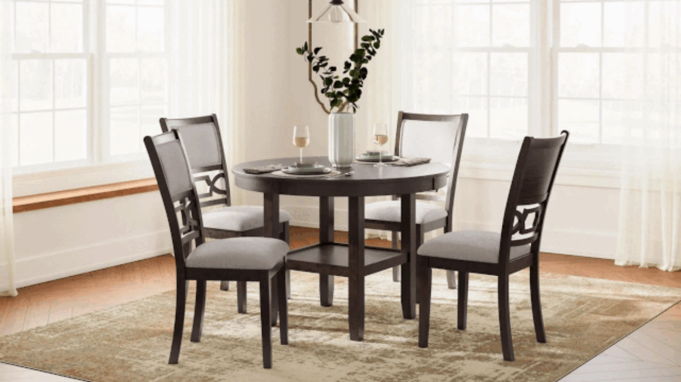 Picture of Langwest Dining Set - Brown