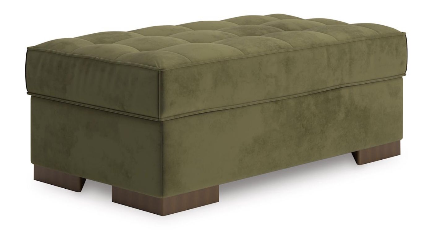 Picture of Chalcombe Ottoman - Olive