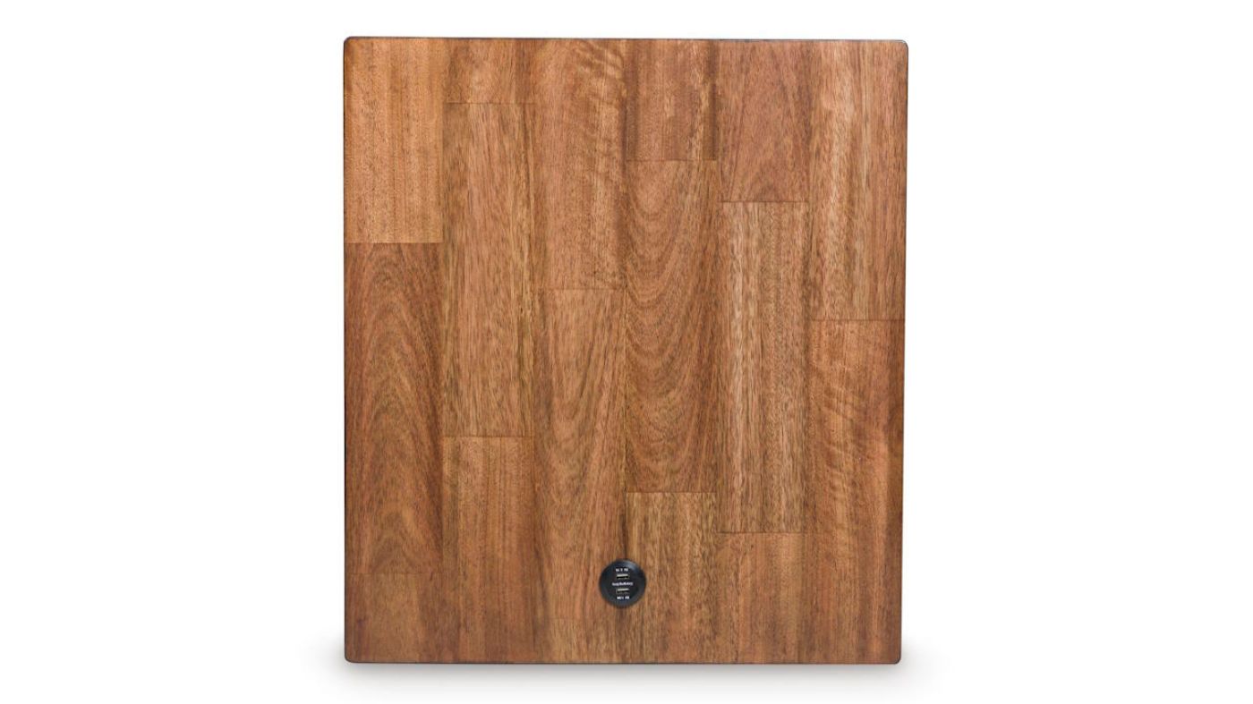 Picture of Wildenauer Chairside End Table - Black with Brown Top