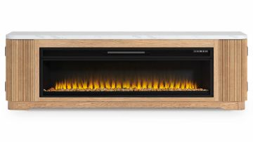 Show details for Camdill TV Stand with Fireplace Picture of Camdill TV Stand with Fireplace