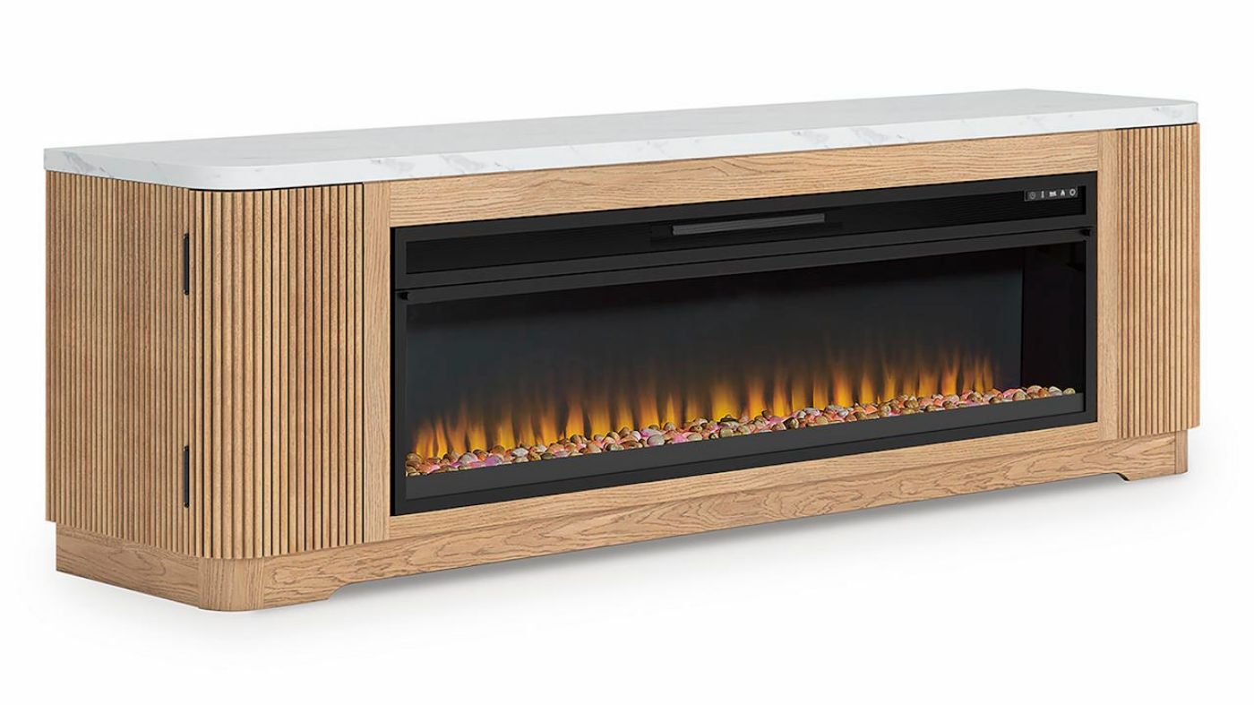 Picture of Camdill TV Stand with Fireplace