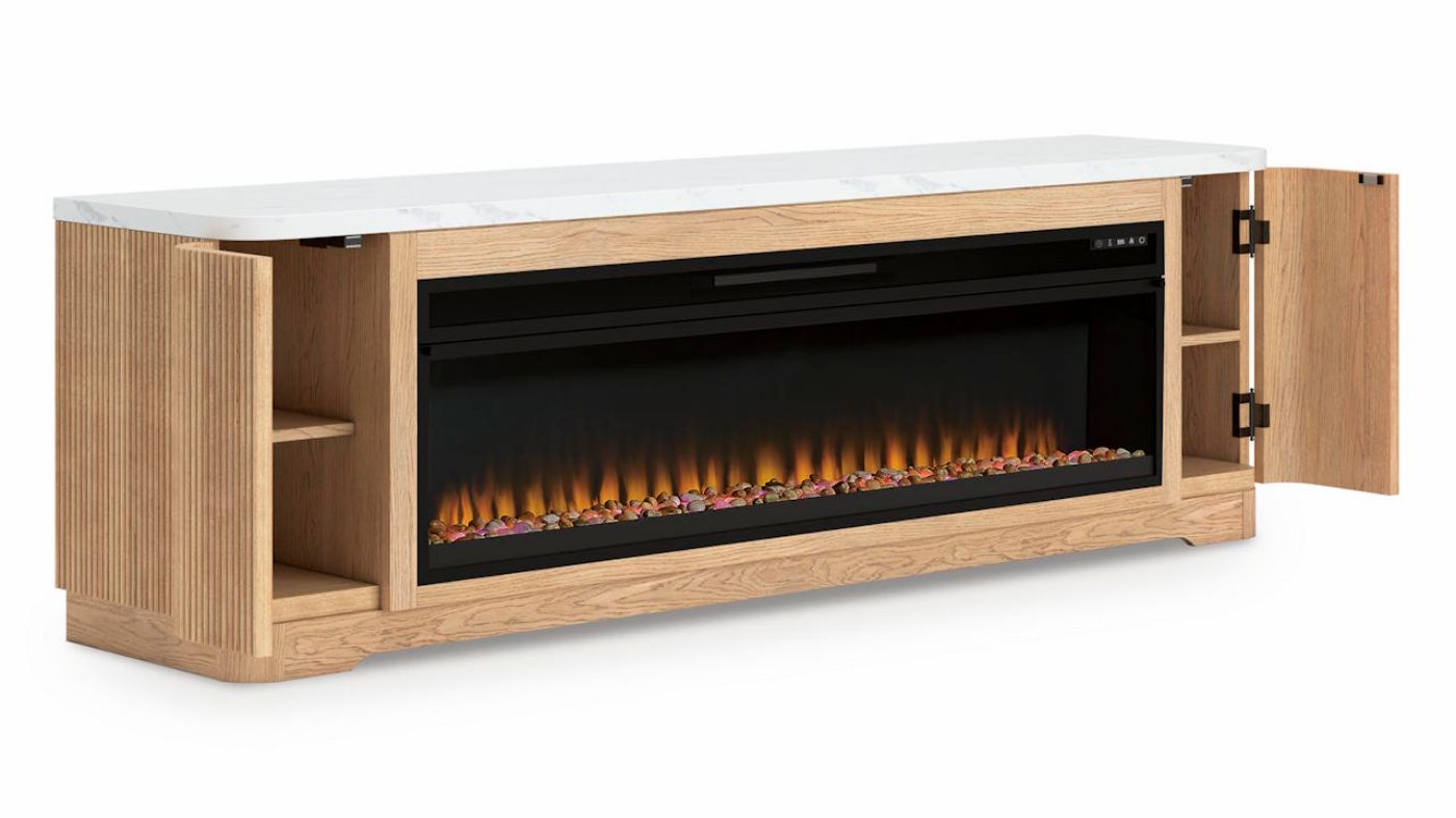 Picture of Camdill TV Stand with Fireplace