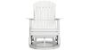 Picture of Hyland Wave Swivel Glider Chair - White