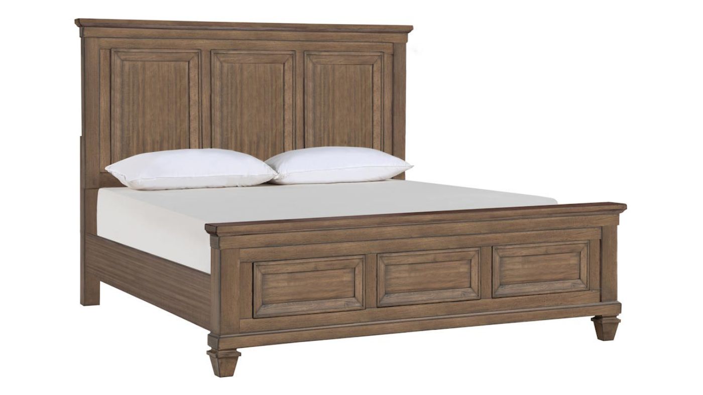 Picture of Mariana Queen Panel Bed - Brown