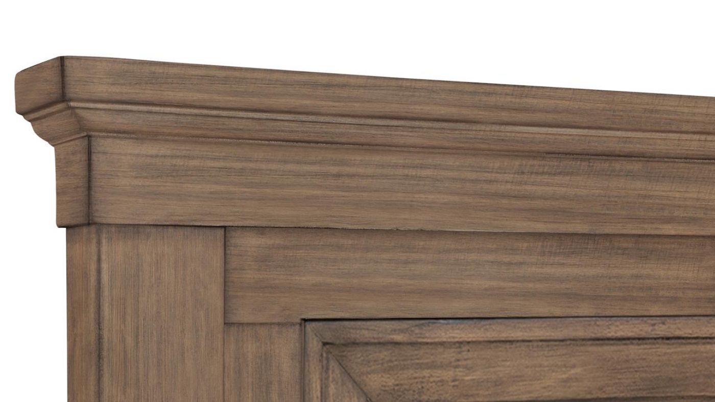Picture of Mariana Queen Panel Bed - Brown