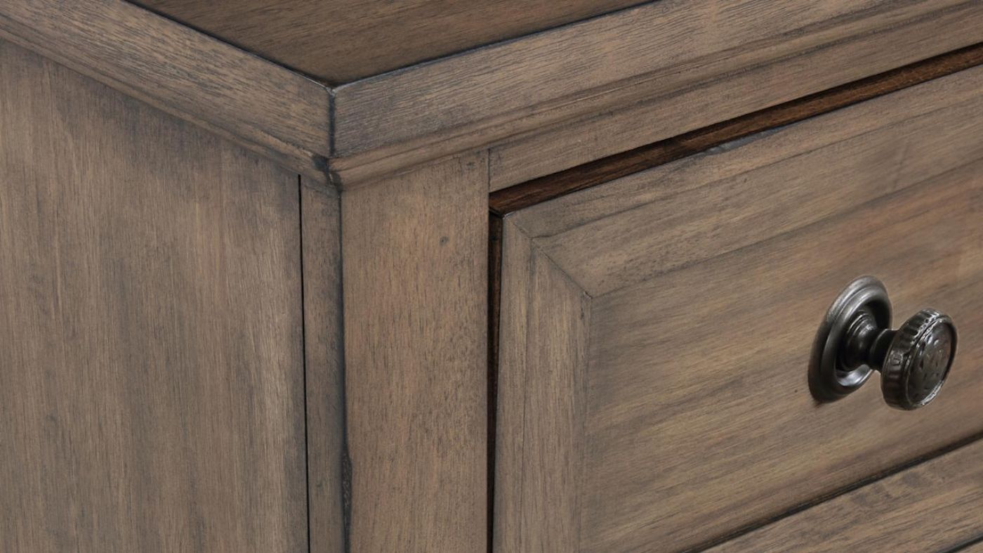 Picture of Mariana Dresser with Mirror - Brown