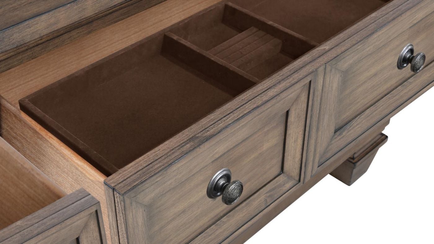 Picture of Mariana Queen Panel Bedroom Set - Brown