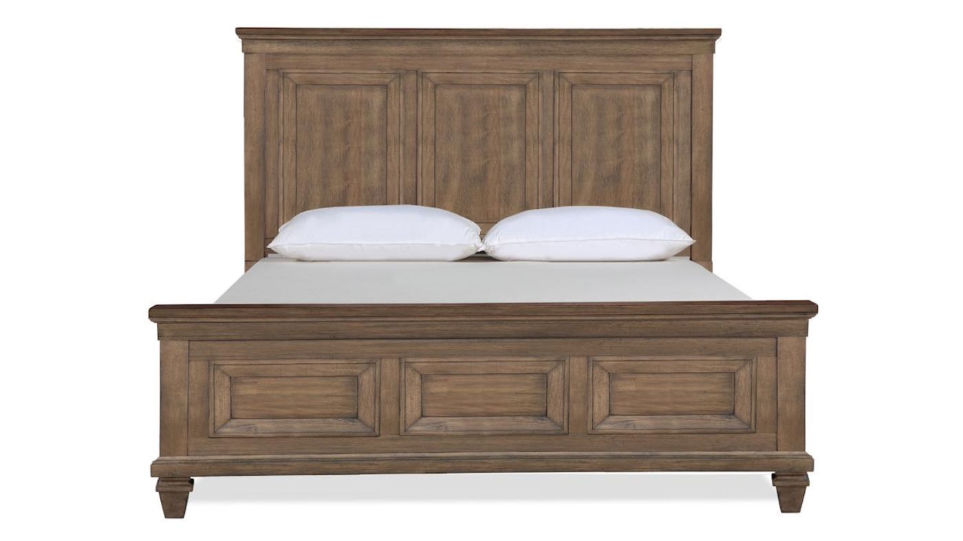 Picture of Mariana King Panel Bed Set - Brown