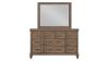 Picture of Mariana King Panel Bed Set - Brown