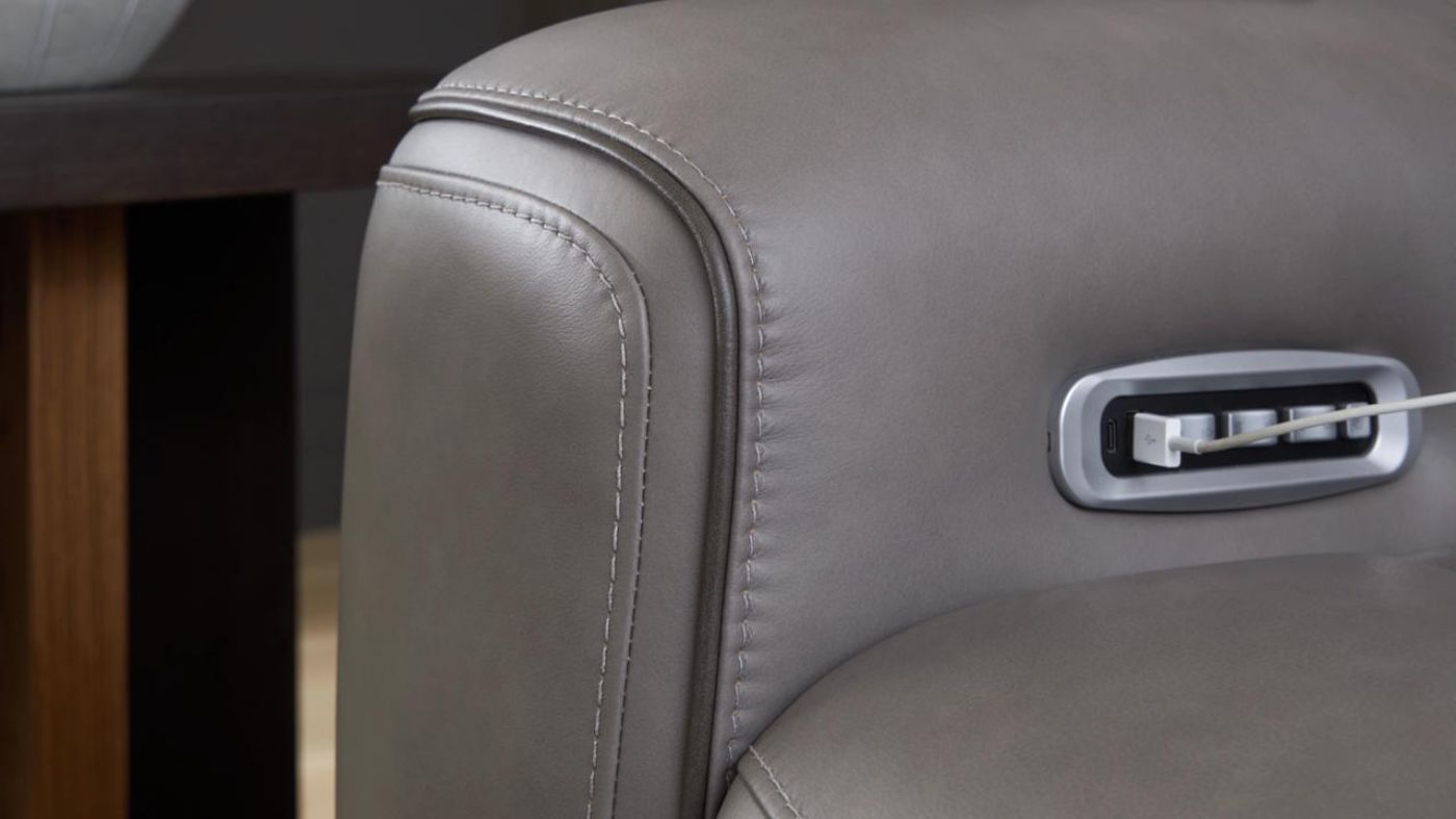 Picture of Comfort Power Recliner - Gray
