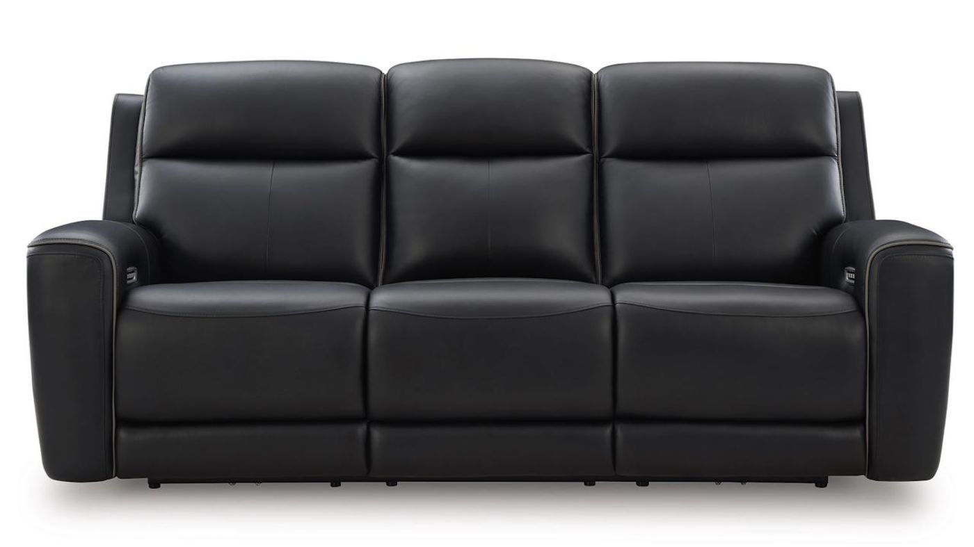 Picture of Comfort 3-Piece Power Sofa Set - Black