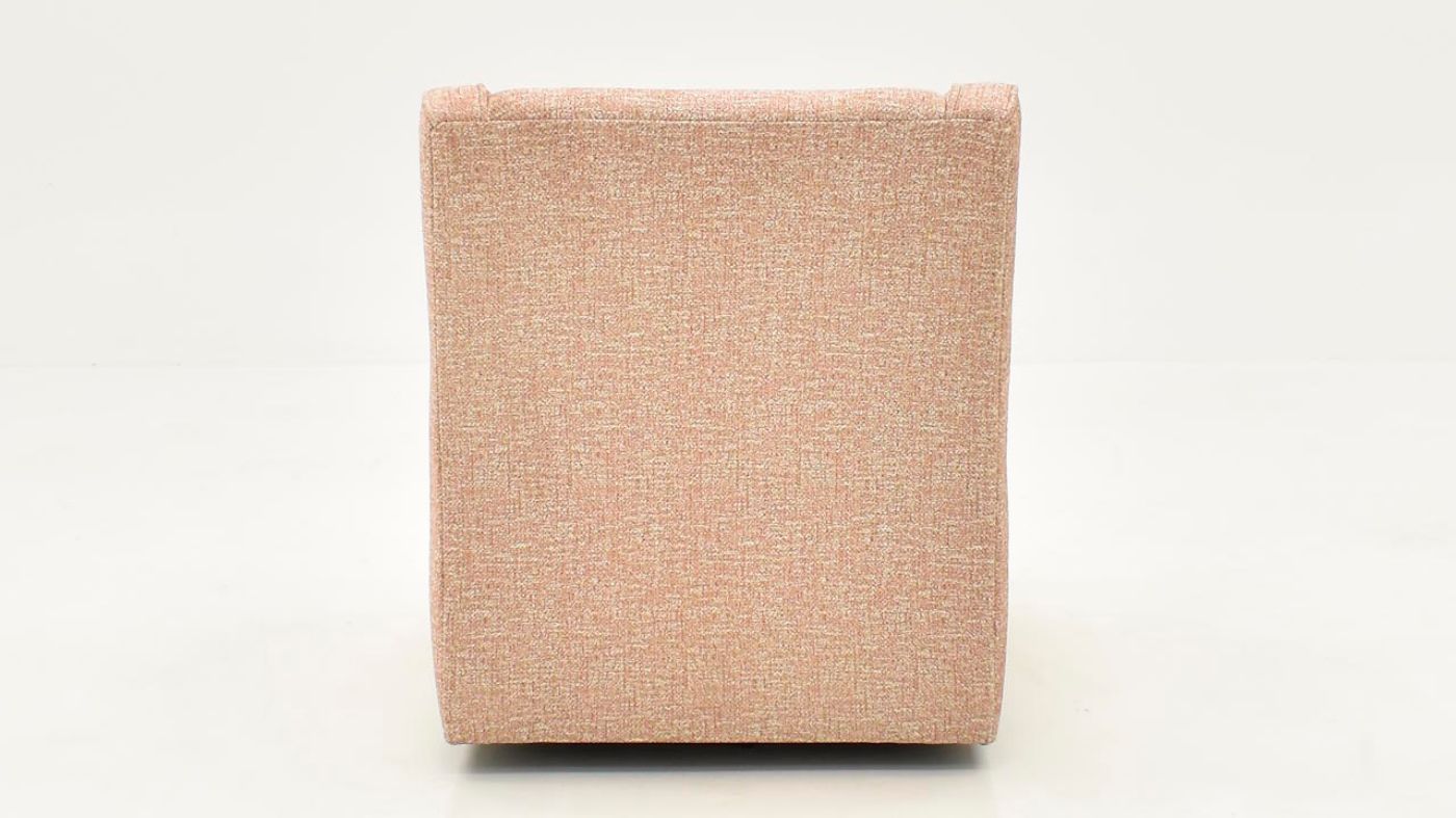 Picture of Mclobvin Sangria Swivel Chair - Blush